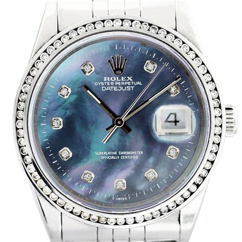 mens rolex datejust mop dial|Rolex Datejust dial.